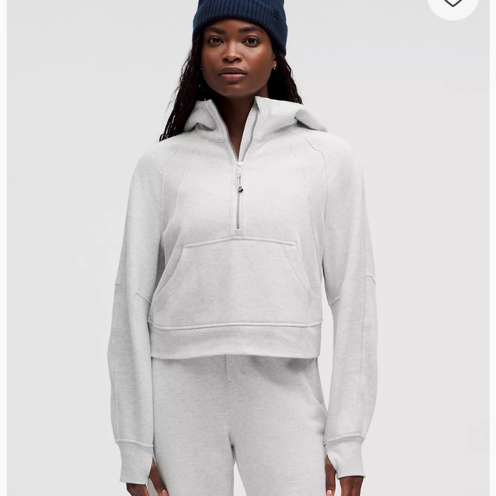 Lululemon Gray Scuba Hoodie